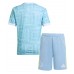 Maillot de foot Juventus Extérieur vêtements enfant 2025-26 Manches Courtes (+ pantalon court)